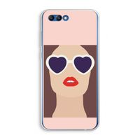 Red lips: Honor 10 Transparant Hoesje