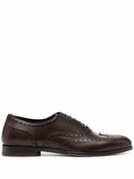 Scarosso Judy lace-up leather brogues - Marron - thumbnail