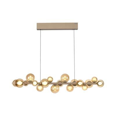 Paul Neuhaus Unieke hanglampPure E-Popup 18-lichts brons - 2557-97