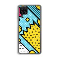 Pop Art #1: Samsung Galaxy A12 Transparant Hoesje