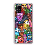 Vexx Mixtape: Samsung Galaxy A51 5G Transparant Hoesje