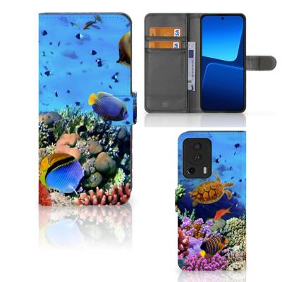 Xiaomi 13 Lite | Telefoonhoesje | Met pasjeshouder | Vissen