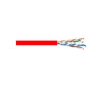 Patchkabel CAT6 UTP soepel rol 305M rood
