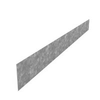 Kantopsluiting verzinkt staal recht 230x0,3x20cm. Kantopsluiting verzinkt staal recht 230x0,3x20cm.