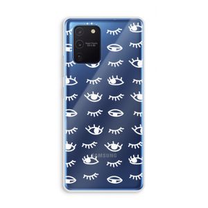Eye pattern #3: Samsung Galaxy Note 10 Lite Transparant Hoesje