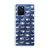 Eye pattern #3: Samsung Galaxy Note 10 Lite Transparant Hoesje
