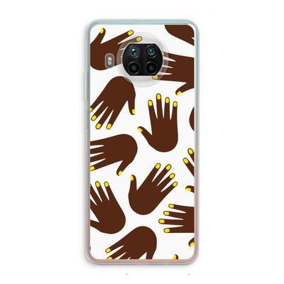 Hands dark: Xiaomi Mi 10T Lite 5G Transparant Hoesje