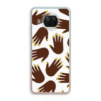 Hands dark: Xiaomi Mi 10T Lite 5G Transparant Hoesje