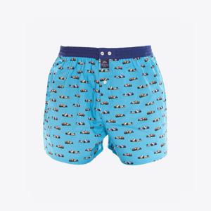 Boxershort Blauw Race