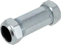 Bonfix Staalverzinkte knelfittingen - Overschuifkoppeling 116 - 2 x knel - 22mm x 22mm