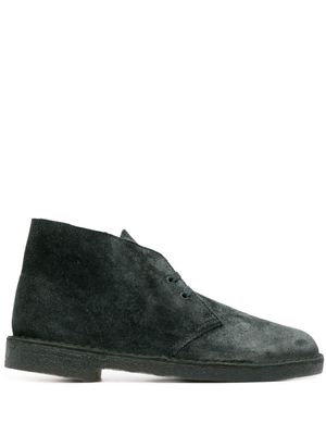 Clarks Originals bottines en daim à lacets - Vert