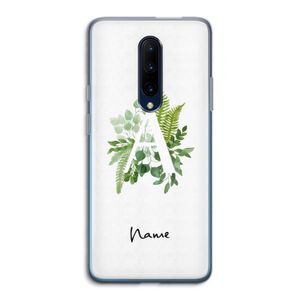 Green Brush: OnePlus 7 Pro Transparant Hoesje