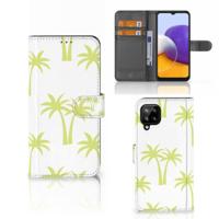 Samsung Galaxy A22 4G | M22 Hoesje Palmtrees Samsung Galaxy A22 4G | M22 Hoesje Palmtrees