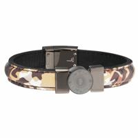 Police PJ25556BLU.02-S Leer Heren armband