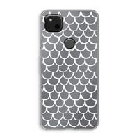 Dakpannetjes: Google Pixel 4a Transparant Hoesje Dakpannetjes: Google Pixel 4a Transparant Hoesje