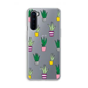 Sanseveria: OnePlus Nord Transparant Hoesje