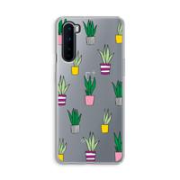 Sanseveria: OnePlus Nord Transparant Hoesje - thumbnail