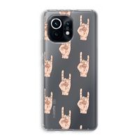 Rock: Xiaomi Mi 11 Transparant Hoesje