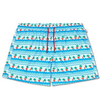 Happy Socks Palm Beach Swim Shorts * Actie *