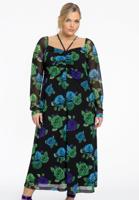 Yoek Jurk ROSALIA | Zwart | Maat 46/48