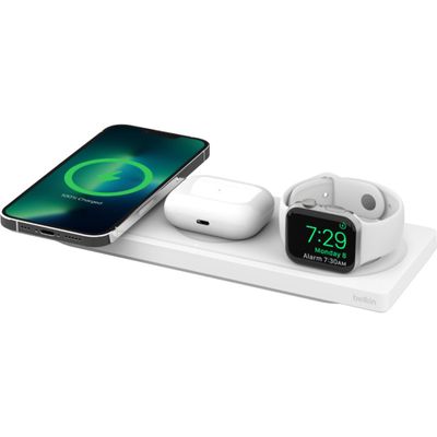 BoostCharge Pro 3-in-1 draadloos laadstation met MagSafe Oplaadstation