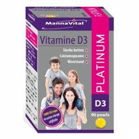 Mannavital Vitamine D3 Platinum Caps 90