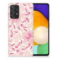 Samsung Galaxy A52 (5G/4G) | TPU Case | Pink Flowers