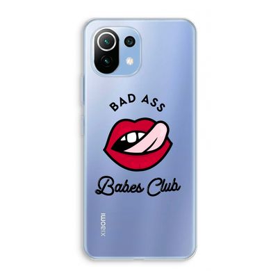 Badass Babes Club: Xiaomi Mi 11 Lite Transparant Hoesje