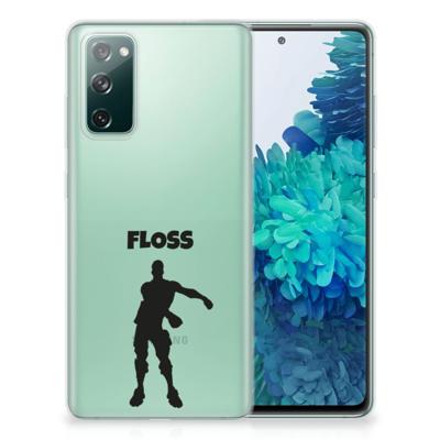 Samsung Galaxy S20 FE Telefoonhoesje met Naam Floss Samsung Galaxy S20 FE Telefoonhoesje met Naam Floss