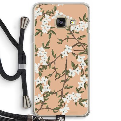 Blossoming spring: Samsung Galaxy A3 (2016) Transparant Hoesje met koord