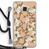 Blossoming spring: Samsung Galaxy A3 (2016) Transparant Hoesje met koord