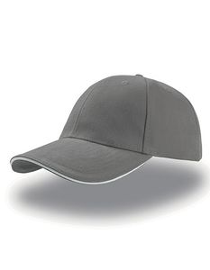 Atlantis AT610 Liberty Sandwich Cap - Grey/White - One Size