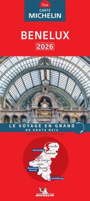 Wegenkaart - landkaart 714 Benelux 2026 | Michelin