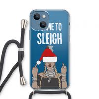 Came To Sleigh: iPhone 13 mini Transparant Hoesje met koord