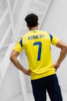 Al Nassr Shirt Thuis Ronaldo Senior 2024/2025 - Maat L - Kleur: DonkerblauwGeel | Soccerfanshop