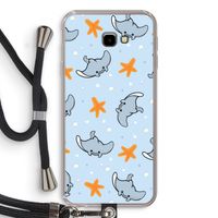 Manta: Samsung Galaxy J4 Plus Transparant Hoesje met koord