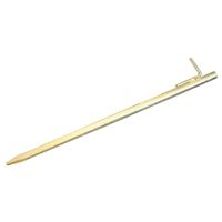 Grondharing - metaal - tentharing met haak - 50 cm - spijkerharing