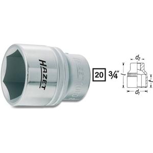 Hazet 1000-46 1000-46 Dop (zeskant) Dopsleutelinzetstuk 46 mm 3/4 (20 mm)