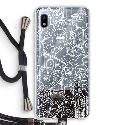 Vexx City #2: Samsung Galaxy A10 Transparant Hoesje met koord