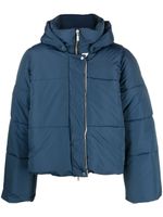 RHUDE doudoune à logo imprimé - Bleu RHUDE doudoune à logo imprimé - Bleu