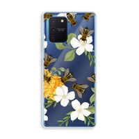 No flowers without bees: Samsung Galaxy Note 10 Lite Transparant Hoesje