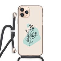 Violets are blue: iPhone 11 Pro Transparant Hoesje met koord Violets are blue: iPhone 11 Pro Transparant Hoesje met koord