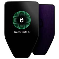 Trezor Safe 5 Hardware wallet SLATS5VOB1100 USB-C, Micro-SD