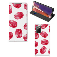 Samsung Galaxy Note20 Flip Style Cover Pink Macarons - thumbnail