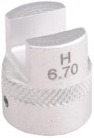 Bikeservice Adapter bst aluminum 6.7mm f bs5502