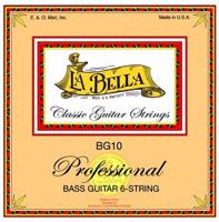La Bella L-BG10 snarenset 6-snarige basgitaar