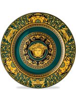 Versace x Versace Medusa assiette de service (30 cm) - Vert - thumbnail