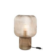 J-Line lamp - glas - bruin