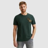 Pme Legend Short Sleeve R-neck Structured Piq 113110 6147 - Green Gables