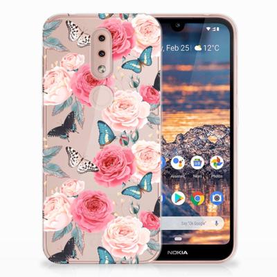 Nokia 4.2 | TPU Case | Butterfly Roses Nokia 4.2 | TPU Case | Butterfly Roses